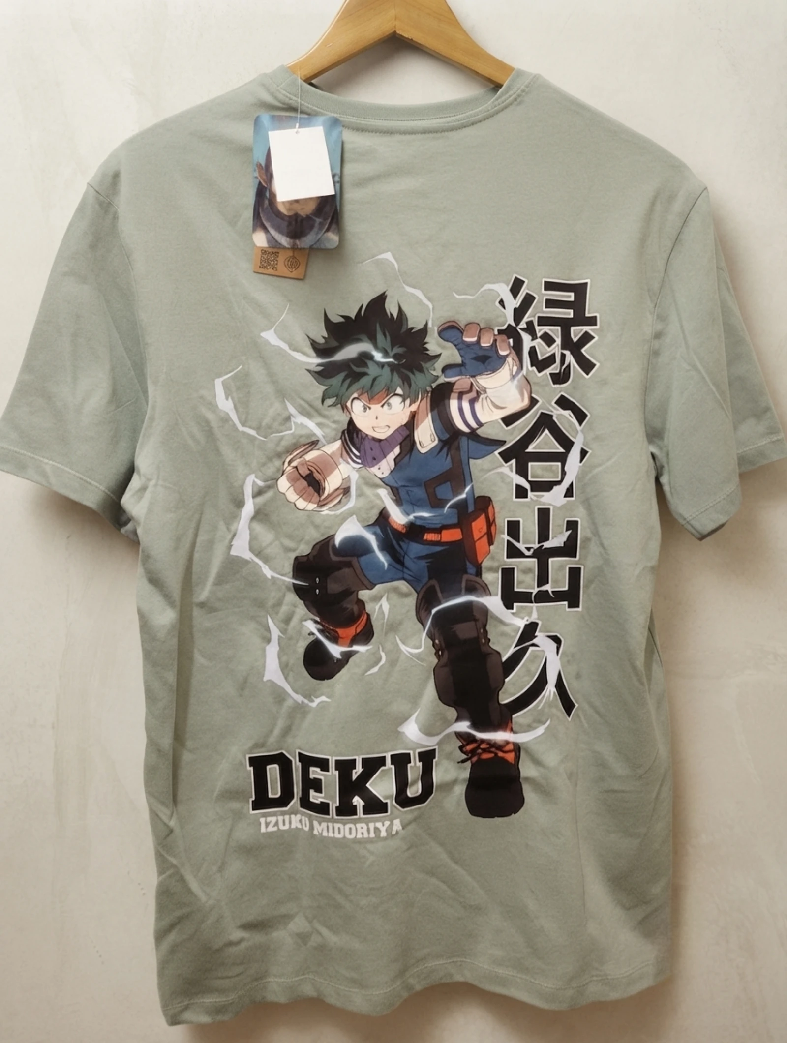 Camiseta Deku - My Hero Academia (Talla S) – photo 4